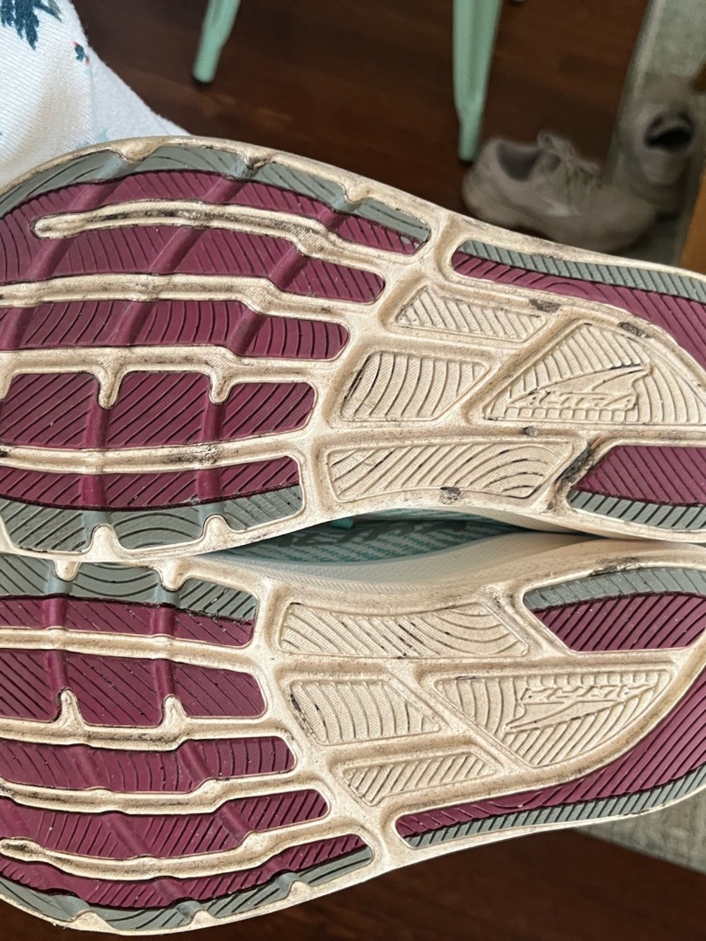 Altra Women's Running Shoes in Purple and Teal